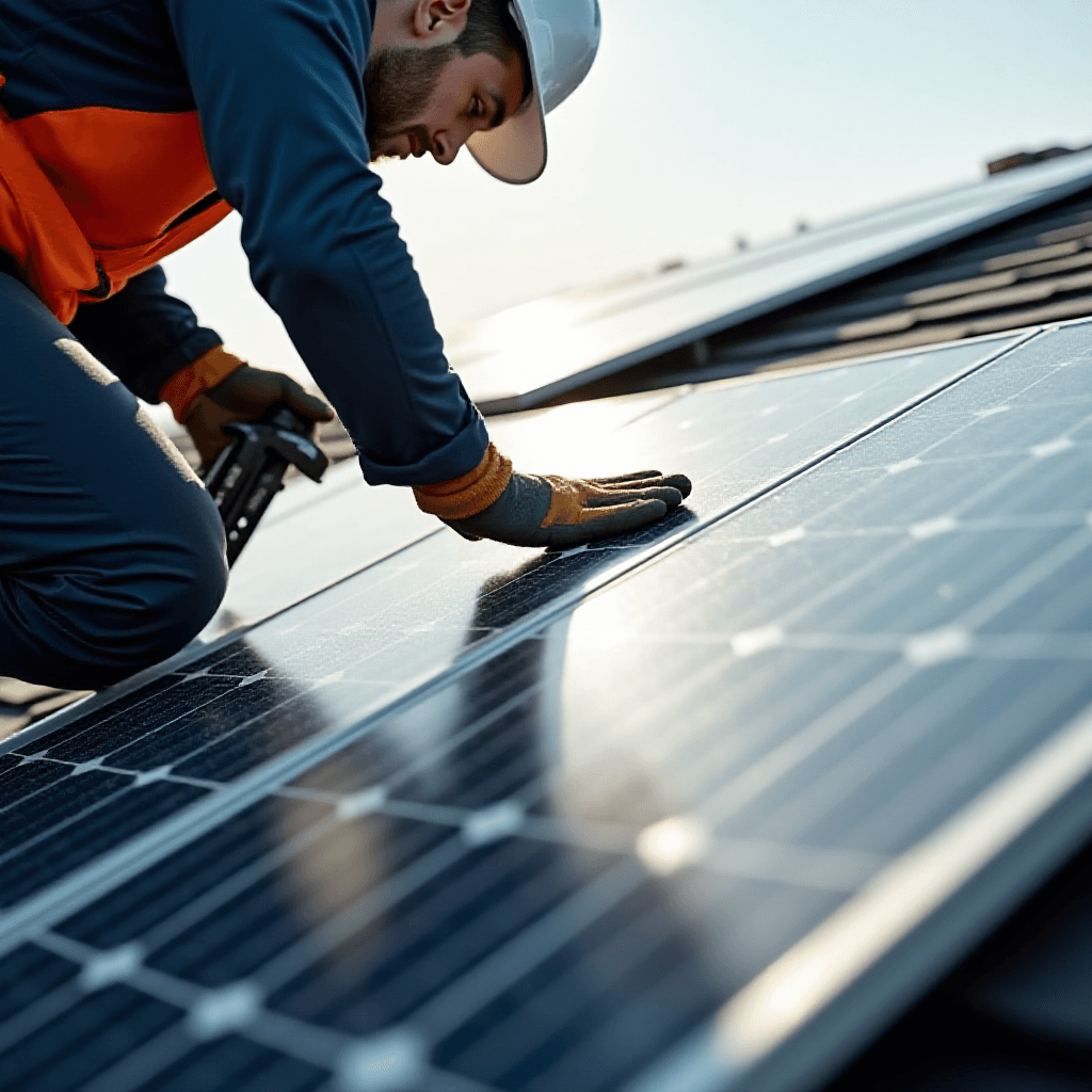 Instalación solar profesional